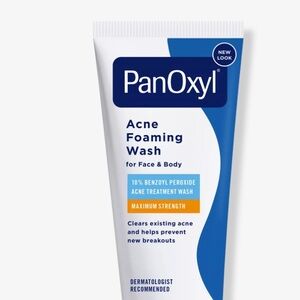 PanOxyl Acne Foaming Wash with 10% Benzoyl Peroxide Travel Size 1oz NIB Sealed